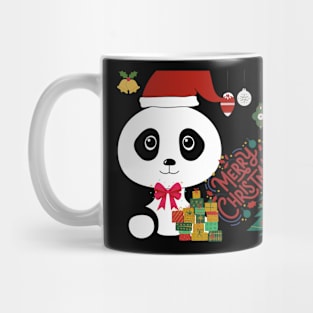 Panda Christmas Mug